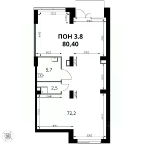 Продается помещение свободного назначения, 83 м²