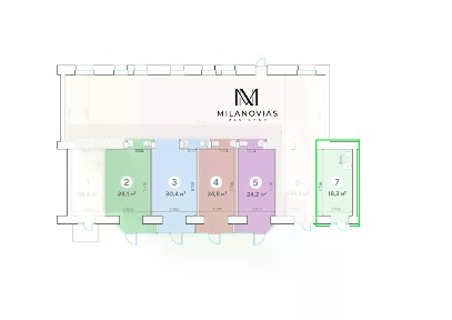 Сдается торговая площадь, 18,3 м²
