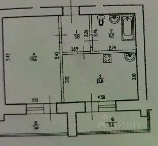 Продается 1-комн. квартира, 43,4 м²