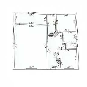 Продается 1-этажный дом, 118,6 м²