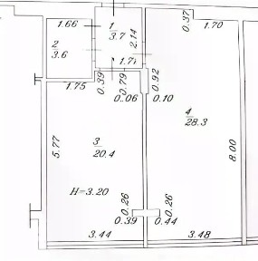Продается 2-комн. квартира, 56,1 м²