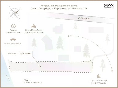 Продается участок, 15,38 сот.