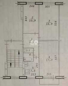 Продается 3-комн. квартира, 60 м²