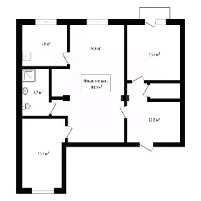 Продается 4-комн. квартира, 88,9 м²