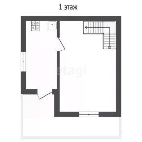 Продается 2-этажный дом, 28 м²