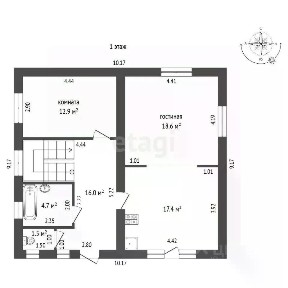 Продается 2-этажный дом, 160 м²