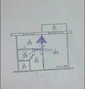 Продается 1-комн. квартира, 32,6 м²
