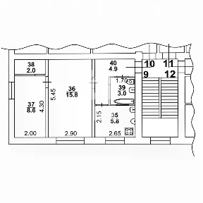 Продается 2-комн. квартира, 40,1 м²