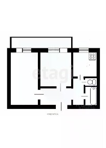 Сдается 2-комн. квартира, 43 м²