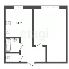 Продается 1-комн. квартира, 35,2 м²