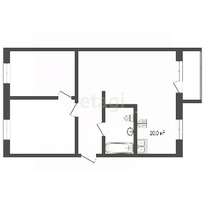 Продается 3-комн. квартира, 62,2 м²