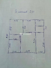 Продается 1-этажный дом, 72,2 м²