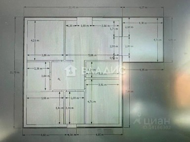 Продается 1-этажный дом, 120 м²