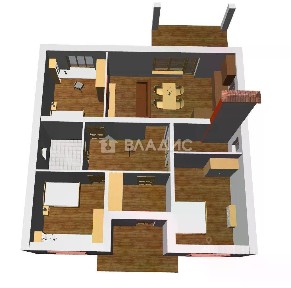 Продается 1-этажный дом, 117,1 м²