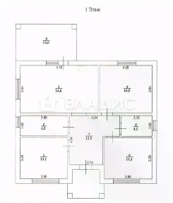 Продается 1-этажный дом, 113 м²