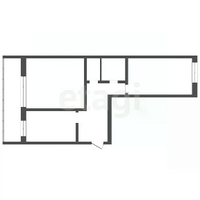 Продается 2-комн. квартира, 51,1 м²