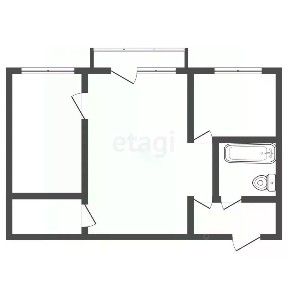 Продается 2-комн. квартира, 43 м²