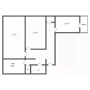 Продается 3-комн. квартира, 70,4 м²