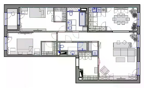 Сдается 3-комн. квартира, 126 м²