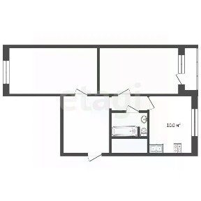 Сдается 2-комн. квартира, 60 м²