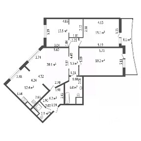 Продается 4-комн. квартира, 112 м²