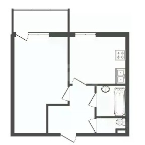 Продается 1-комн. квартира, 38,8 м²