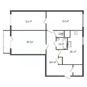 Продается 3-комн. квартира, 77,2 м²
