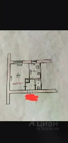 Продается 1-комн. квартира, 25,1 м²
