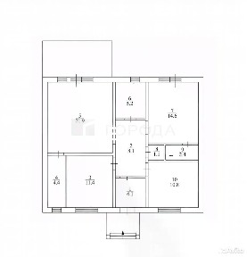 Продается 1-этажный дом, 101,8 м²