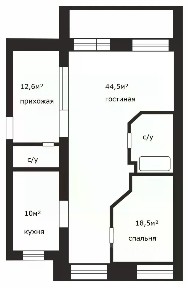 Продается 2-комн. квартира, 92 м²