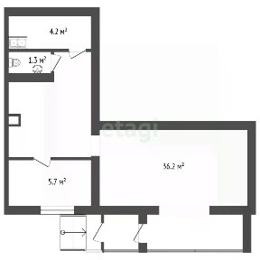 Продается помещение свободного назначения, 47,4 м²