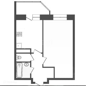 Продается 1-комн. квартира, 36,5 м²