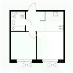 Продается 1-комн. квартира, 39,8 м²