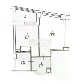 Продается 1-комн. квартира, 33,8 м²