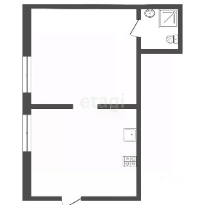Продается 1-комн. квартира, 33,9 м²