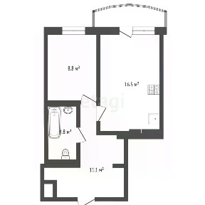 Продается 1-комн. квартира, 42 м²
