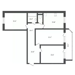 Продается 3-комн. квартира, 90,7 м²
