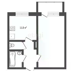 Продается 1-комн. квартира, 28,7 м²