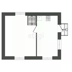 Продается 2-этажный дом, 24 м²