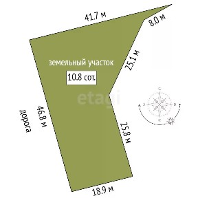 Продается участок, 10,85 сот.