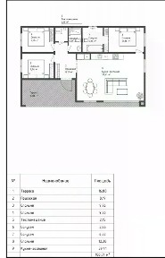 Продается 1-этажный дом, 130 м²