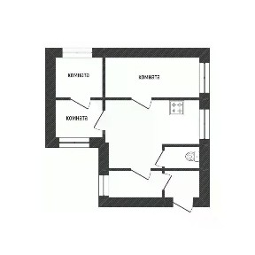 Продается 1/2 часть дома, 45,9 м²