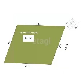 Продается участок, 5,35 сот.