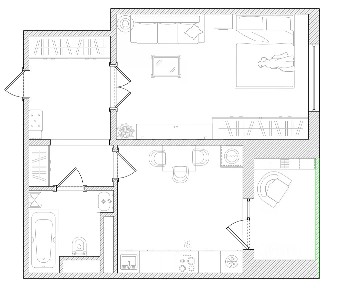 Продается 1-комн. квартира, 43 м²