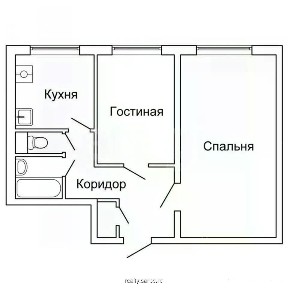 Продается 1/4 часть дома, 31 м²