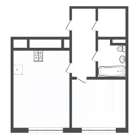 Продается 1-комн. квартира, 44,5 м²