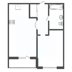 Продается 1-комн. квартира, 45,2 м²