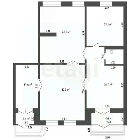 Сдается торговая площадь, 147,5 м²