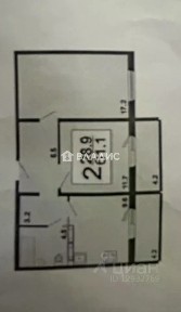 Продается 2-комн. квартира, 61,1 м²