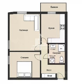 Сдается 2-комн. квартира, 39 м²